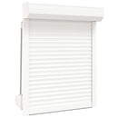 Rullegardin Hvid 70 x 100 cm Aluminium og Polyurethan