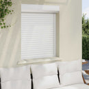 Rullegardin Hvid 80 x 100 cm Aluminium og Polyurethan