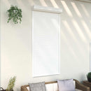 Rullegardin Hvid 100 x 210 cm Aluminium og Polyurethan