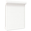 Rullegardin Hvid 120 x 150 cm Aluminium og Polyurethan