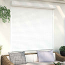 Rullegardin Hvid 160 x 150 cm Aluminium og Polyurethan