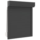 Rullegardin Antracit 70 x 100 cm Aluminium og Polyurethan