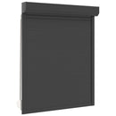 Rullegardin Antracit 120 x 150 cm Aluminium og Polyurethan