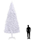 kunstigt juletræ 500 cm hvid
