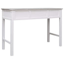 skrivebord 110 x 45 x 76 cm træ grå