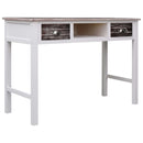skrivebord 110 x 45 x 76 cm træ brun