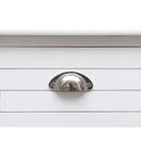 skrivebord 110 x 45 x 76 cm træ hvid