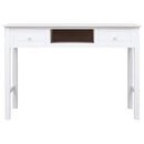skrivebord 110 x 45 x 76 cm træ hvid