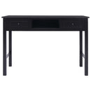 skrivebord 110 x 45 x 76 cm træ sort