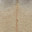 gulvtæppe i ægte koskind 150 x 170 cm beige