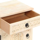 sengebord 40x30x50 cm massivt mangotræ