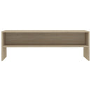 tv-bord 120x40x40 cm konstrueret træ sonoma-eg