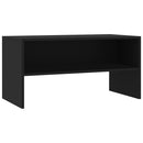 tv-bord 80x40x40 cm konstrueret træ sort