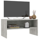 tv-bord 80x40x40 cm konstrueret træ betongrå