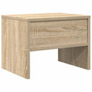 sengebord 40x30x30 cm konstrueret træ Sonoma-eg