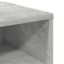 sengebord 40x30x30 cm konstrueret træ Betongrå