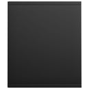 bogreol/tv-bord 36x30x143 cm konstrueret træ sort
