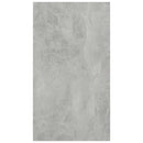 bogreol/skænk 50x25x80 cm konstrueret træ Betongrå
