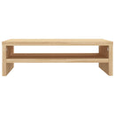 skærmstander 42x24x13 cm konstrueret træ sonoma-eg