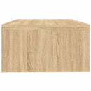 skærmstander 42x24x13 cm konstrueret træ sonoma-eg