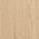 skærmstander 42x24x13 cm konstrueret træ sonoma-eg