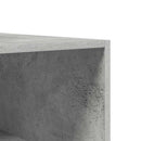 klædeskab 50x50x200 cm konstrueret træ betongrå