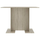 spisebord 110x60x75 cm konstrueret træ sonoma-eg