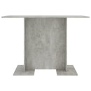 spisebord 110x60x75 cm konstrueret træ betongrå