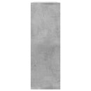 væghylder 104x20x58,5 cm konstrueret træ betongrå
