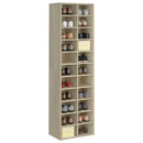 skoskab 54x34x183 cm konstrueret træ sonoma-eg