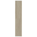 skoskab 54x34x183 cm konstrueret træ sonoma-eg
