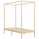 sengestel til himmelseng 100 x 200 cm massivt fyrretræ