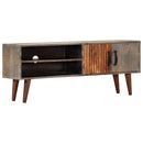tv-skab 130x30x46 cm massivt ru mangotræ