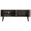 tv-skab 130x30x46 cm massivt ru mangotræ