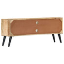 tv-skab 115 x 30 x 47 cm massivt mangotræ