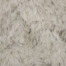 tæppe 60 x 90 cm kunstigt fåreskind melange-grå