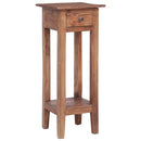 plantebord 30x30x75 cm massivt mahognitræ