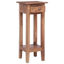 plantebord 30x30x75 cm massivt mahognitræ