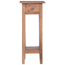plantebord 30x30x75 cm massivt mahognitræ