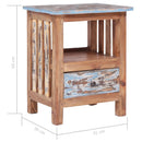 sengebord 41x30x50 cm massivt mahognitræ