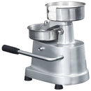 hamburgerpresser med 500 mellemlægningspapirer 10 cm aluminium