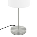bordlamper 2 stk. touch-knap E14 hvid