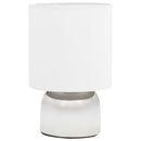 bordlamper 2 stk. touch-knap E14 hvid
