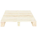 palleseng massivt fyrretræ 120 x 200 cm