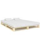 Pallesengestel 140x200 cm massivt fyrretræ