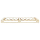 Pallesengestel 140x200 cm massivt fyrretræ