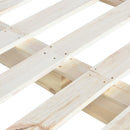 Pallesengestel 140x200 cm massivt fyrretræ