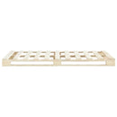 Pallesengestel 160x200 cm massivt fyrretræ