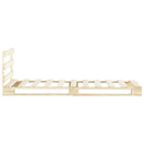 palleseng massivt fyrretræ 100 x 200 cm