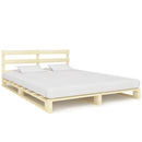 palleseng massivt fyrretræ 160 x 200 cm